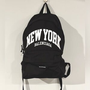 Balenciaga Black New York Cities Backpack | LIKE NEW CONDITION